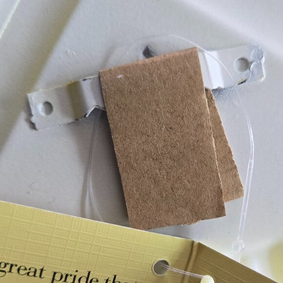 Bigfoot "Warning Sasquatch Crossing" Black and Yellow Metal Sign w/ Hanger (NWT) - Picture 5 of 5